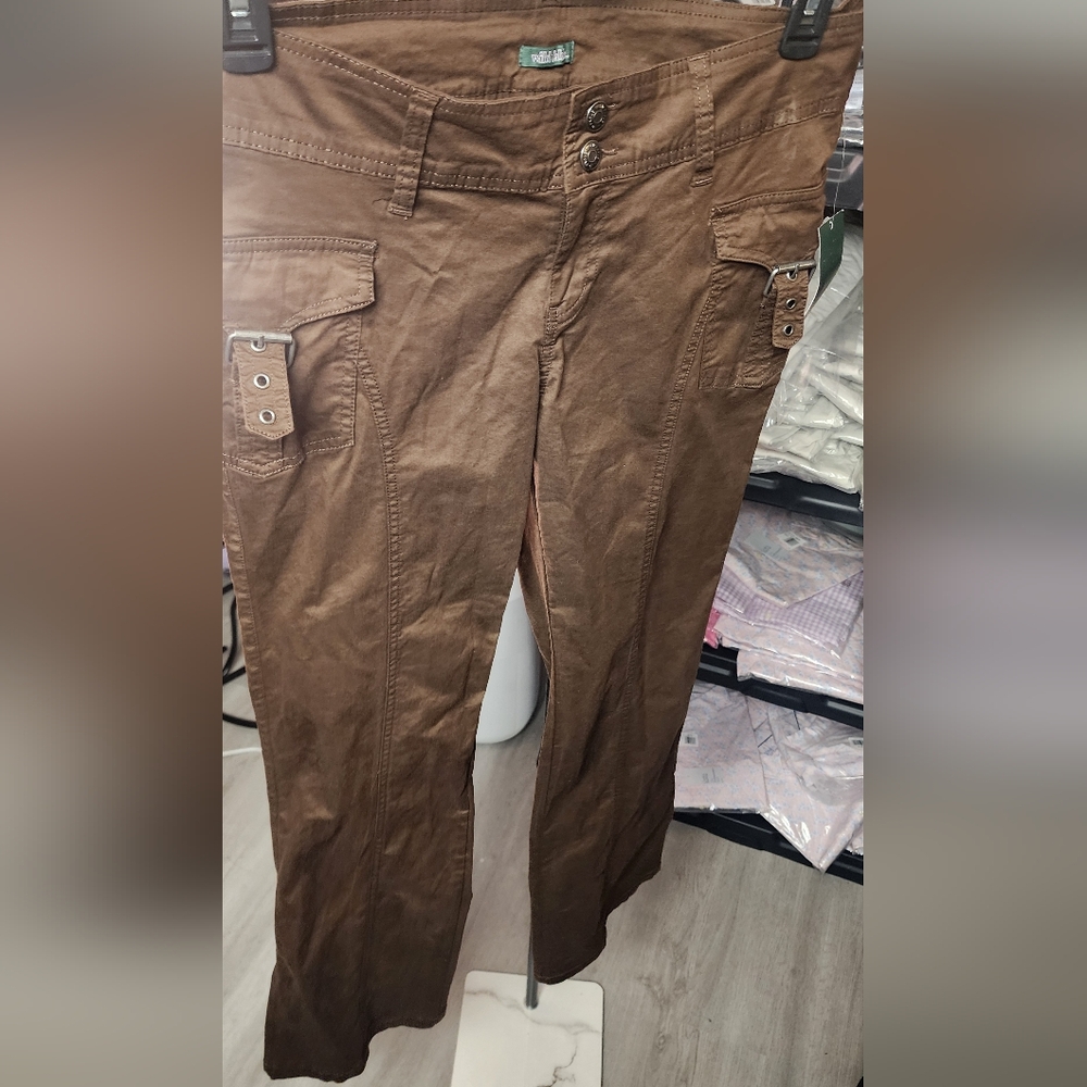 Wild Fable Brown Ankle Cargo Pants
